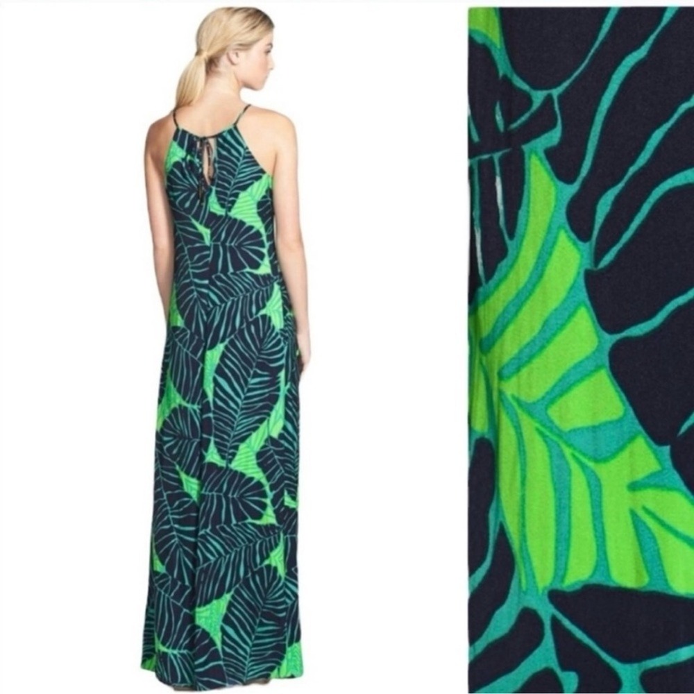 Lilly Pulitzer NWT Size Small Under the Palms Maxi‎ dress , Rare print Deadstock - Picture 3 of 14